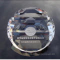 Crystal Kartenhalter Glas Kristall Briefbeschwerer